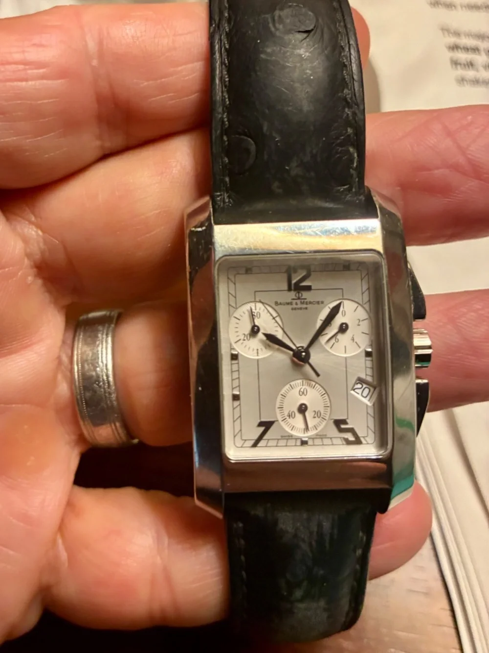 Baume & Mercier Geneve Men's clasp watch